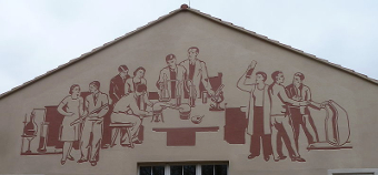 Sgrafitto Zellescher Weg 41d Sgrafitto Zellescher Weg 41d
